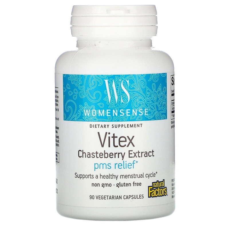 Natural Factors, Womensense, Vitex Chasteberry Extract, 90 Vegetarian Capsules