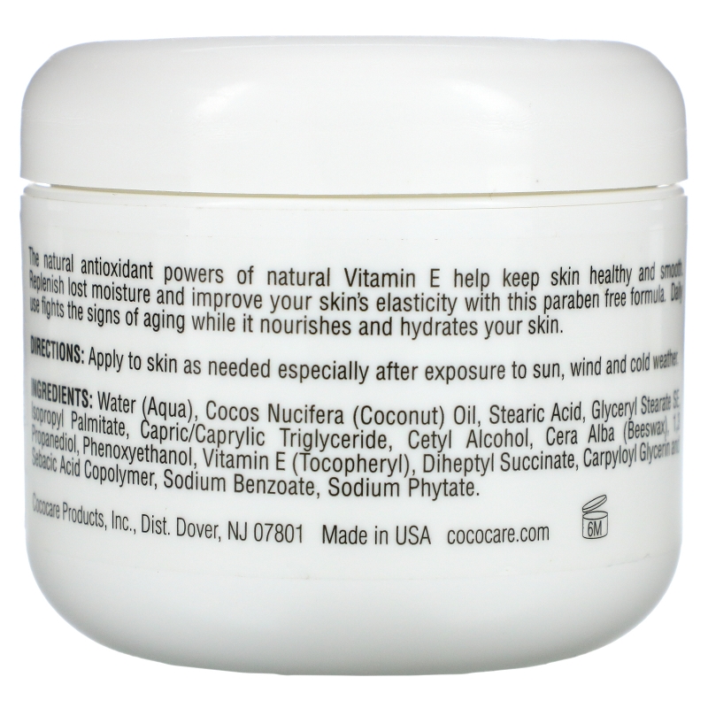 Cococare, Крем с витамином Е, 4 унции (110 г)