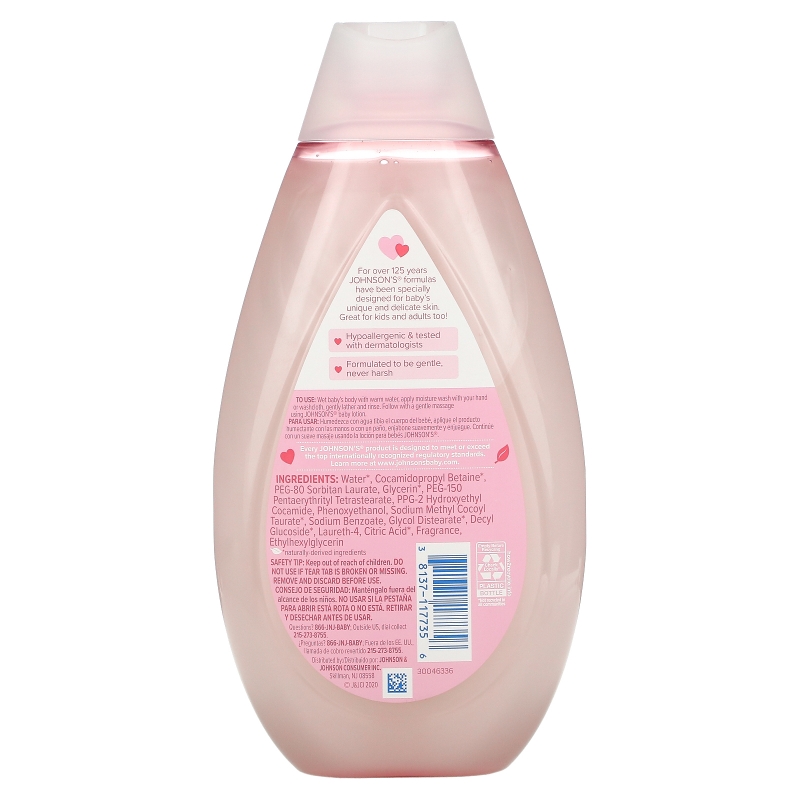 Johnson's, Baby Moisture Wash, 16.9 fl oz (500 ml)