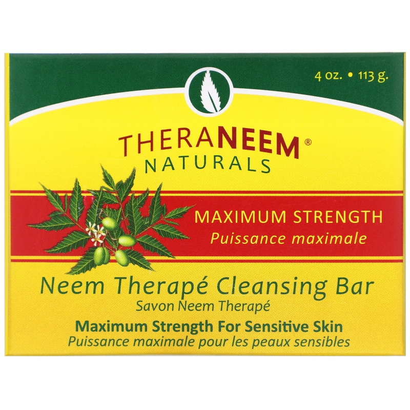 Organix South TheraNeem Organix Neem Therapy Cleansing Bar Maximum Strength 4 oz (113 g)