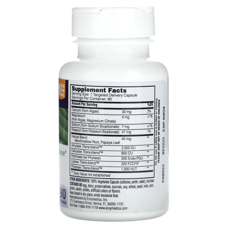 Enzymedica, pH-Basic, 90 Capsules