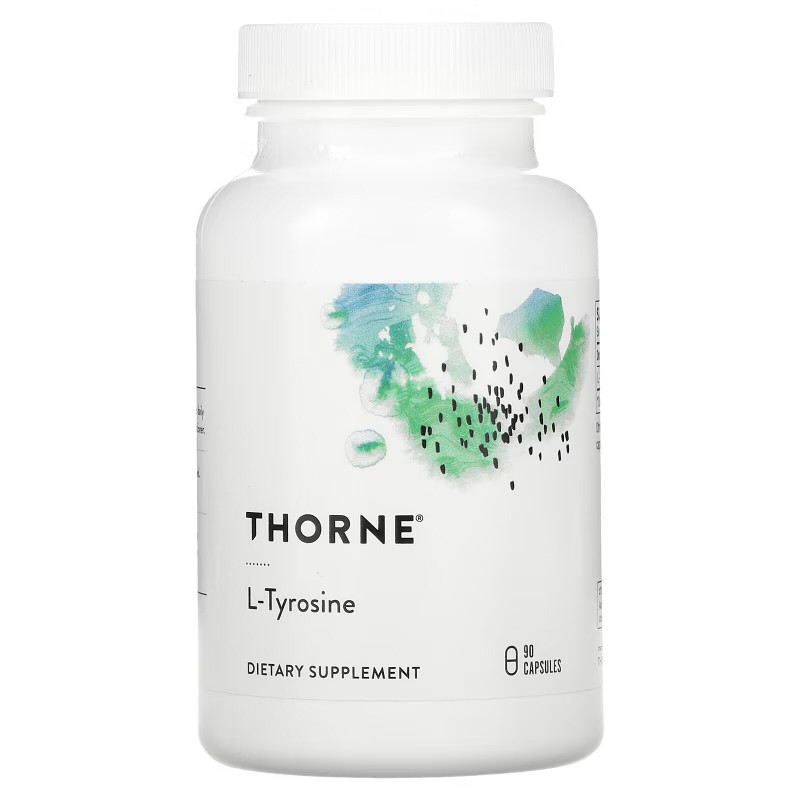 Thorne Research, L-тирозин, 90 капсул