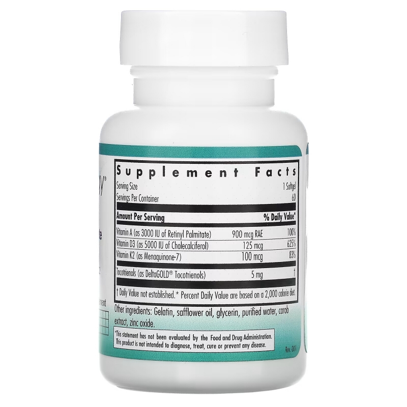 Nutricology, Vitamin D3 Complete , 5,000 IU, 60 Softgels