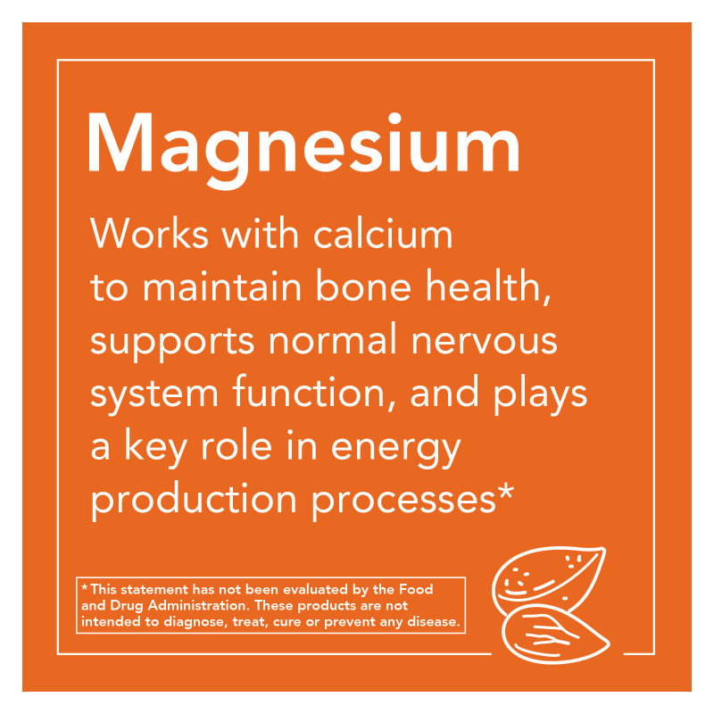 Now Foods, Magnesium Glycinate, 180 Tablets