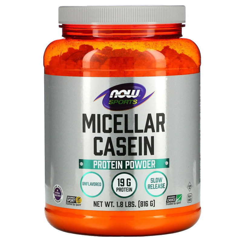 Now Foods, Sports, Instantized Micellar Casein, 1.8 lbs