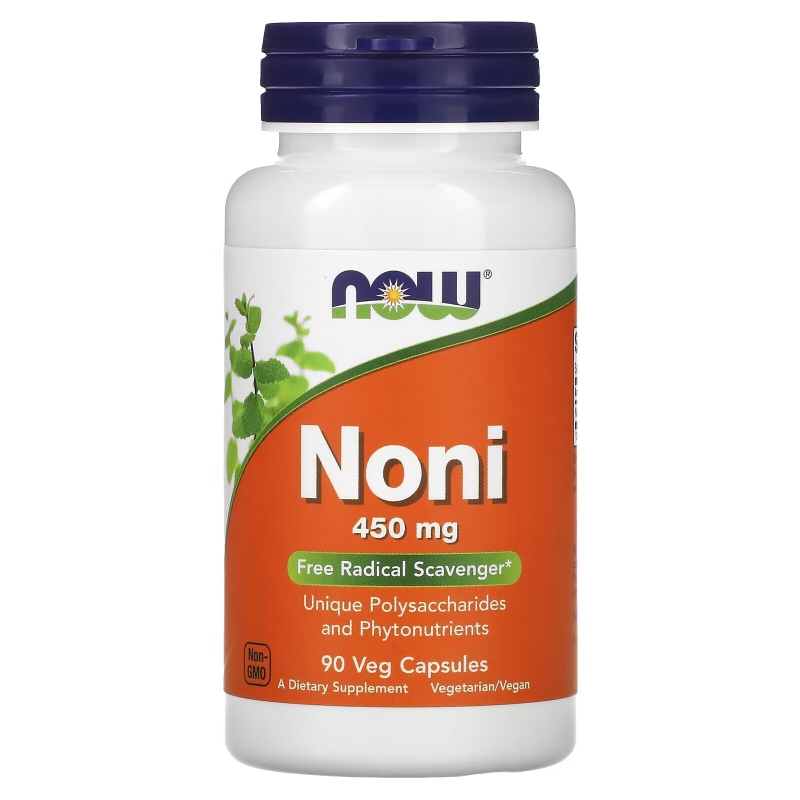 Now Foods Гавайский Нони (Hawaiian Noni) 450 мг 90 вегетарианских капсул