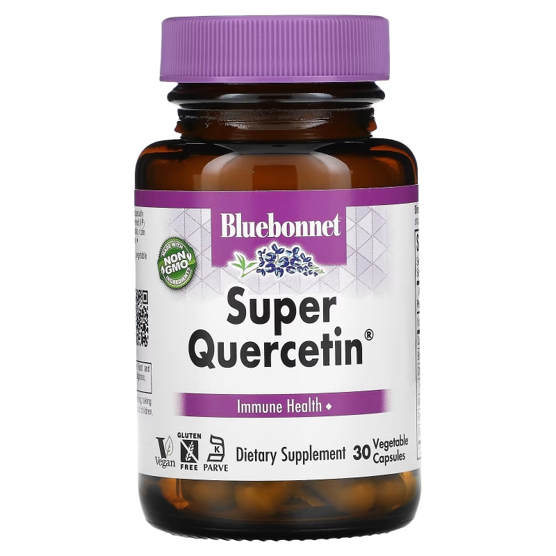 Bluebonnet Nutrition, Super Quercetin, 30 Vegetable Capsules