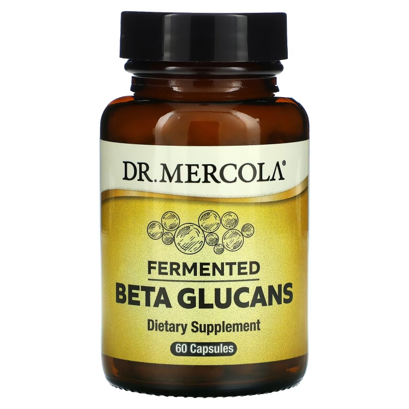 Dr. Mercola, Fermented Beta Glucans, 60 Capsules