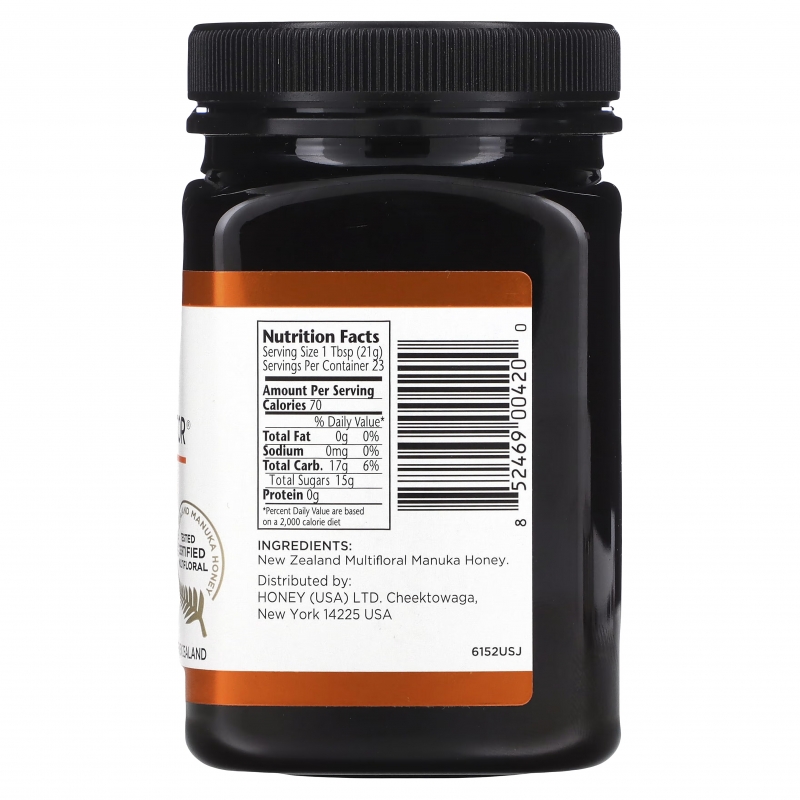 Manuka Doctor, Manuka Honey Multifloral, MGO 45+, 1.1 lbs (500 g)