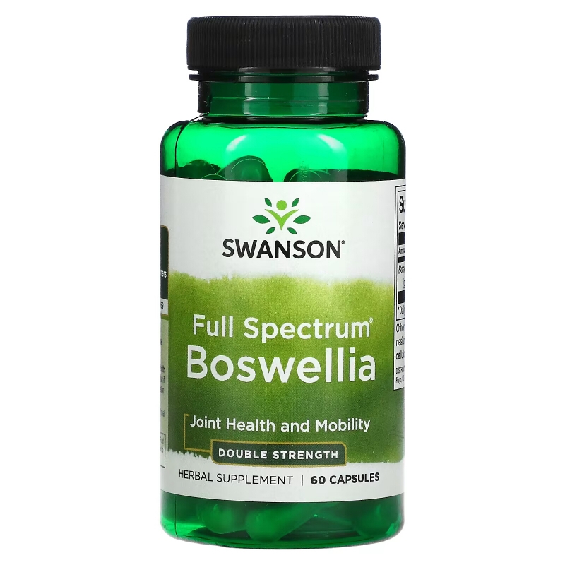 Swanson, Full Spectrum Boswellia, Double Strength, 60 Capsules