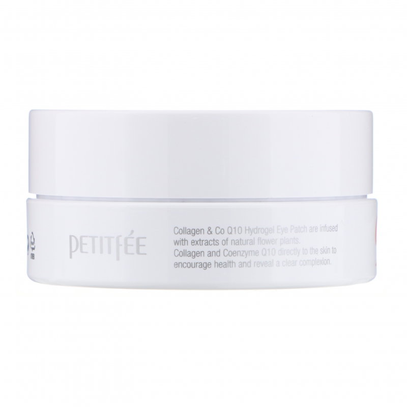 Petitfee, Патчи для глаз с коллагеном и гидрогелем CoQ10, 60 шт, 1,4 г каждый