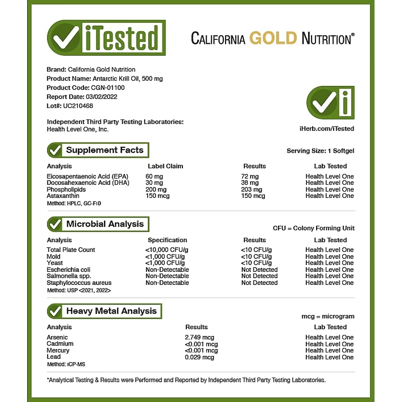 California Gold Nutrition, Жир арктического криля, с астаксантином, RIMFROST, натуральный клубничный и лимонный вкус, 500 мг, 30 желатиновых капсул-рыбок