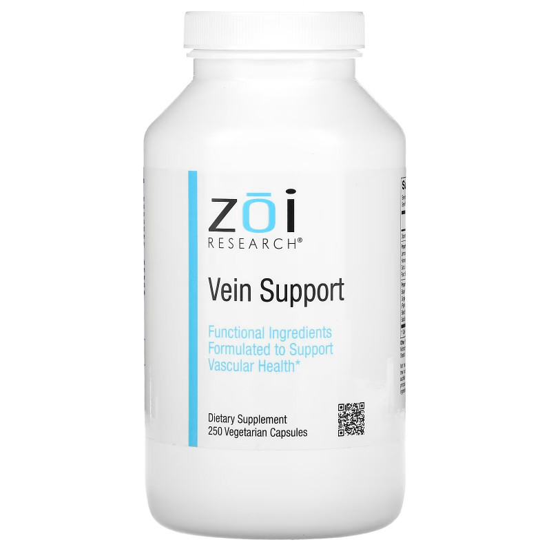 ZOI Research, Vein Support, 250 Vegetarian Capsules