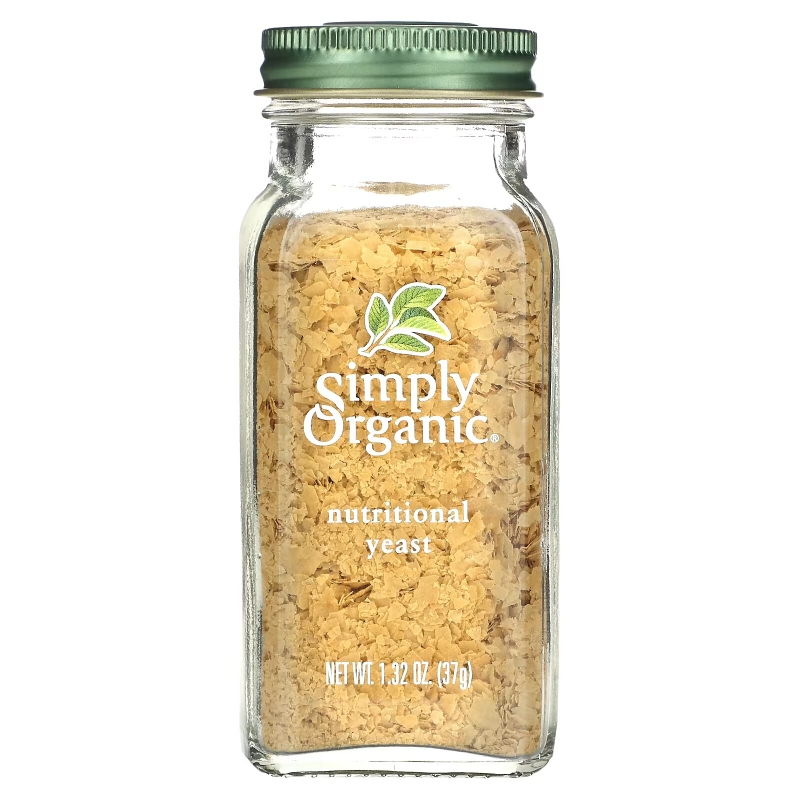 Simply Organic, Organic, Nutritional Yeast, 1.32 oz (37 g)