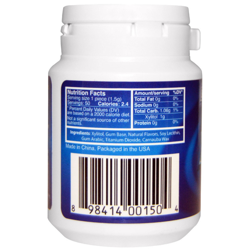 Epic Dental Peppermint Gum 50 Pieces