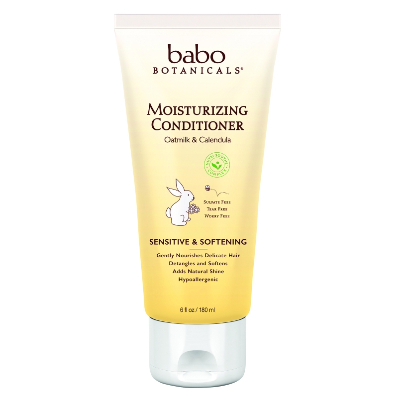 Babo Botanicals Moisturizing Conditioner Oatmilk Calendula 6 fl oz (180 ml)