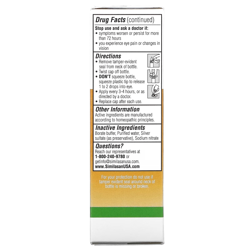 Similasan, Aging Eye Relief, 0.33 fl oz (10 ml)